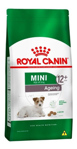 Alimento Royal Canin Size Health Nutrition Mini Ageing 12+ para cão senior de raça mini e pequena sabor mix em sacola de 2.5kg