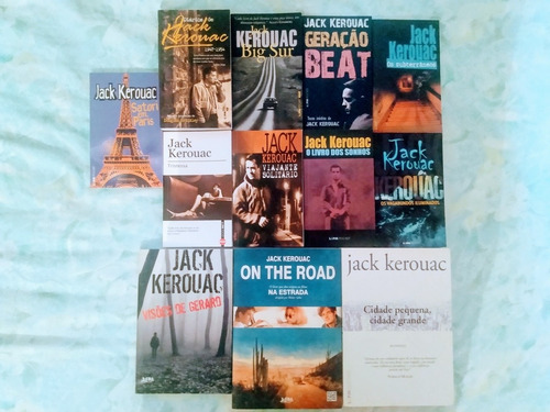 Jack Kerouac - Coleção Maravilhosa Com 12 Livros