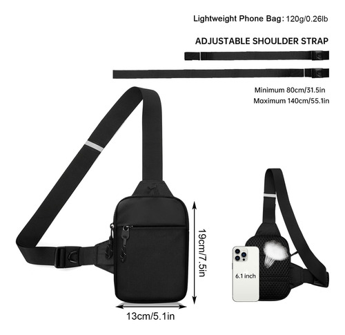 Mini Bolso Bandolera Para Hombres Y Mujeres, Mochila Pequeña