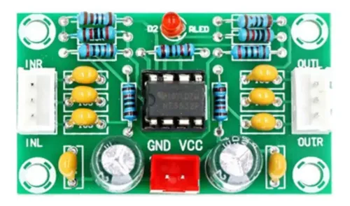 Xh-a902 Ne5532 Módulo Pré-amplificador De Som Audio Sac1
