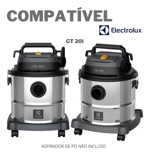 Kit 09 Saco P/aspirador De Pó Electrolux Gt20i Descartável