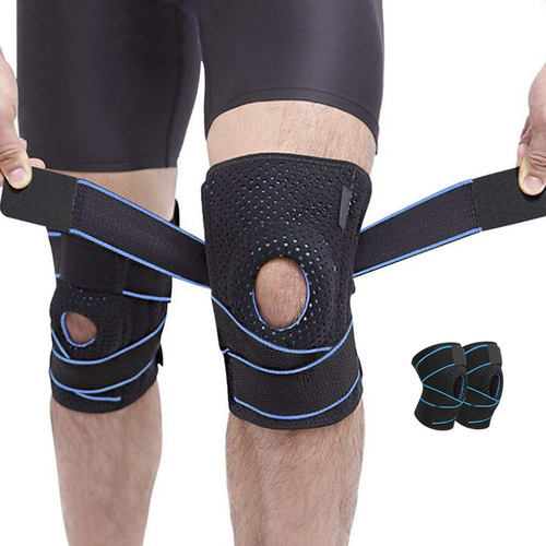 Imagen 1 de 10 de Protector De Rodillera 2pack Rodilleras De Soporte Deportes