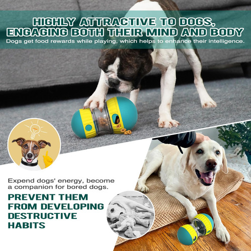 Juguetes Interactivos Y Rompecabezas Ajustables Para Perros,