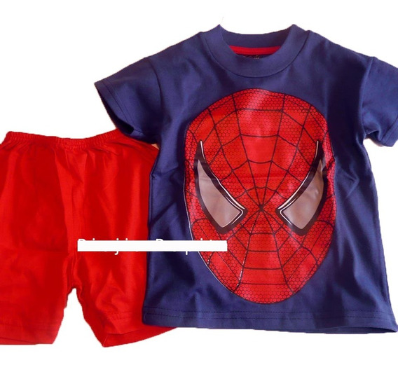 MARVEL Pijama corto Spiderman para niños Vengadores Shortie Pjs Set  Superhéroe Verano Ropa de dormir Entrega rápida Productos de moda Trend  precios al por mayor 