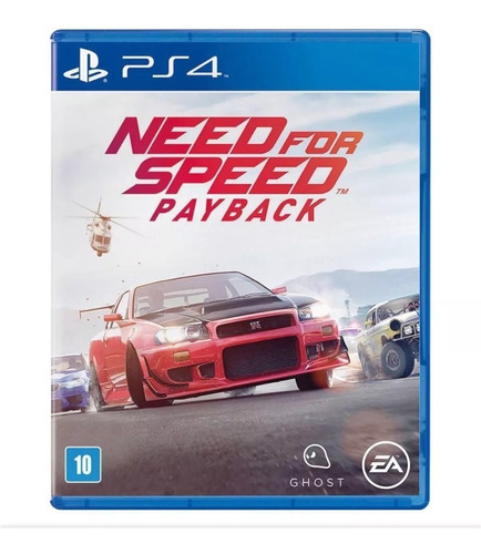 Need For Speed Payback Ps4 - Mídia Física - Lacrado