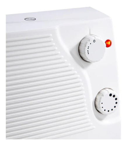 Termoventilador De Baño Calefactor Kendal Keb-2004c Blanco