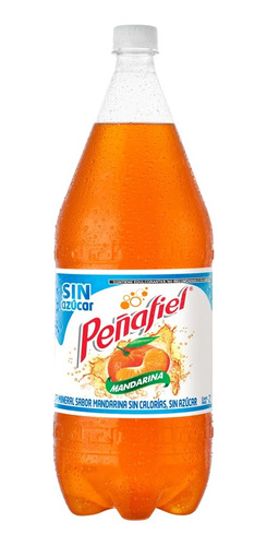 6 Pack Refresco Mandarina Light Peñafiel 2 L