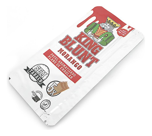Seda Seda King Blunt Grande Sabor Morango