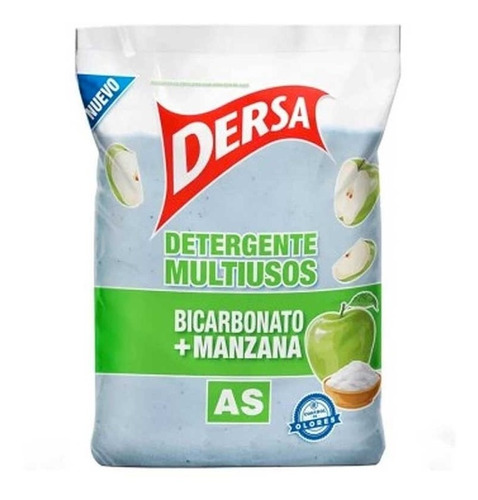 Detergente As 500 Gr Bicarbonato Manzana