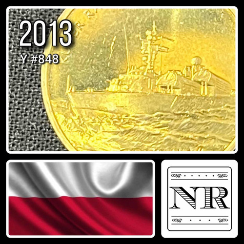 Polonia - 2 Zlotych - Año 2013 - Y #848 - Barco