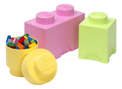 Lego Bloque Apilable Organizador Multi Pack S X3 Pastel Cantidad De Piezas 3 Versión Del Personaje Multi-pack S