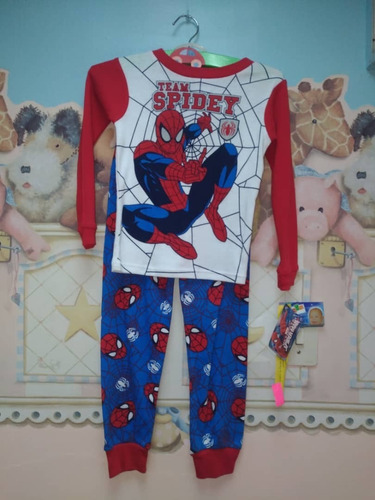 Pijama Para Niño Marvel Spiderman 5 Años