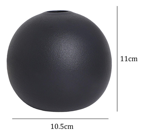 Jarrón Elegante De Cerámica, Soporte Para 11cm X 10,5cm