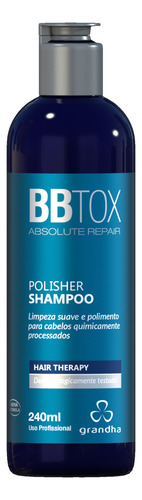 Shampoo Bbtox Polisher Reparador De Danos 240ml