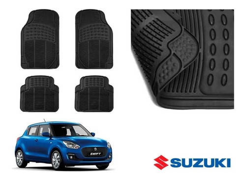 Set Tapetes 4 Piezas Suzuki Swift 2020 Acc Mayoreo  Original