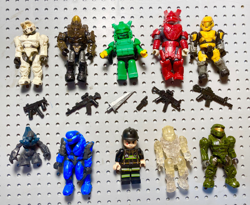 Megabloks Mega Construx Halo Lote Mix Figuras (61) 1 Halo (Usado)
