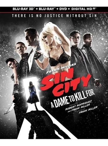Blu-ray Sin City 2 A Dame To Kill For 3d + 2d + Dvd