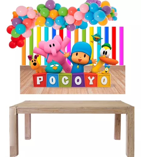 Combo Pack Globos Metalizados Cumpleaños Deco Pocoyo