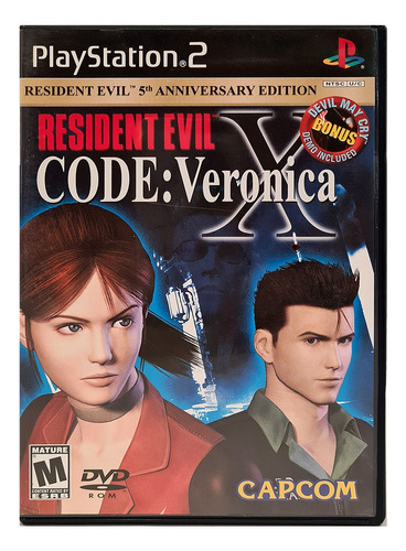 Resident Evil Code Veronica X Playstation 2