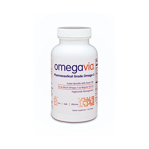 Omegavia Pharma-grade Omega-3, Con Recubrimiento Entérico. 1