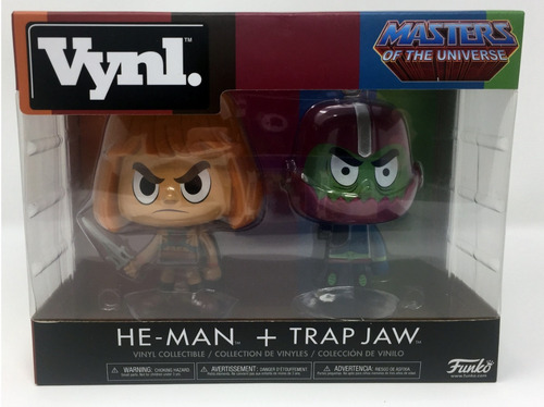 He-man Y Trap Jaw Funko Pop Vynl Master Of The Universe