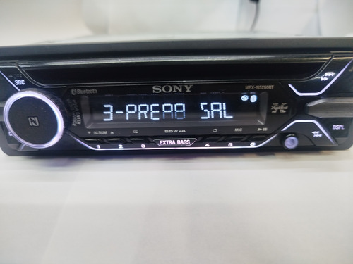 Autoestéreo Sony Mex N5200bt Con Usb Y Bluetooth (Usado)