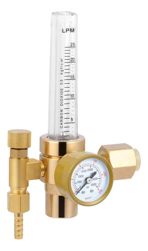 Regulador Ga Co2 Medidor Flujo Argon Valvula Soldadura Mig