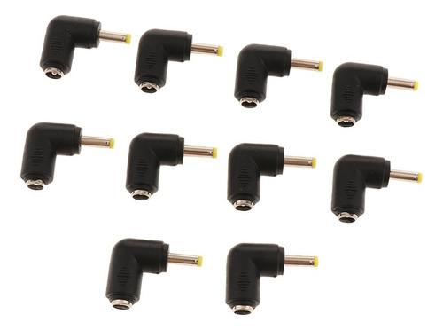 Tt 10 Unidades Dc 5.5x2.1mm A 4.0x1.7 Adaptador De Fuente De