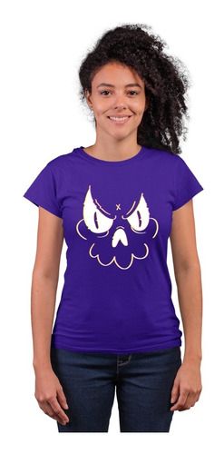 Playera Disfraz - Mujer - Halloween - Calavera