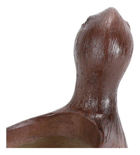 Maceta Decorativa Para Jardín Con Forma De Pato Y Animales