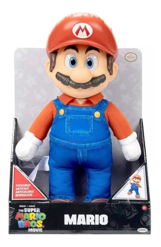 Super Mario Bros. La Pelicula: Peluche Articulado [mario