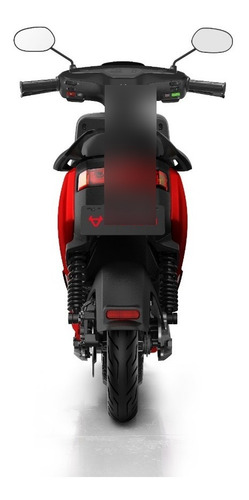 Imagen 3 de 5 de Moto Scooter Eléctrica Nuuv M+sport Roja - Niu No Super Soco