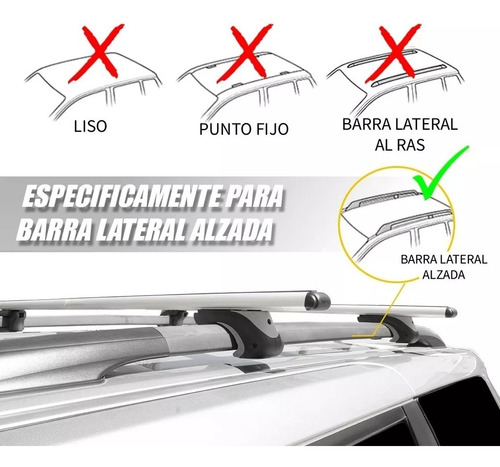 Kit Maletero Canastilla Barras Aluminio Ford Escape