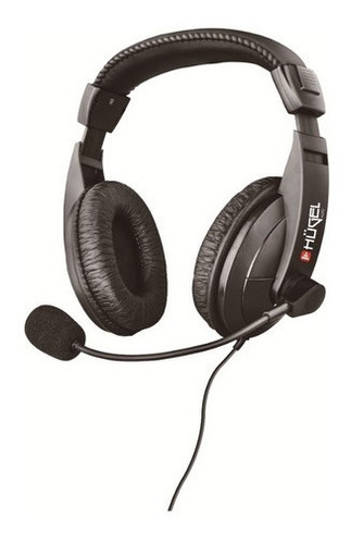 Auriculares Gamer Hügel Dch-4018usb Multimedia Micrófono