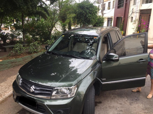 Grand Vitara Special Edition 2015 Verde Banco De Couro Bege