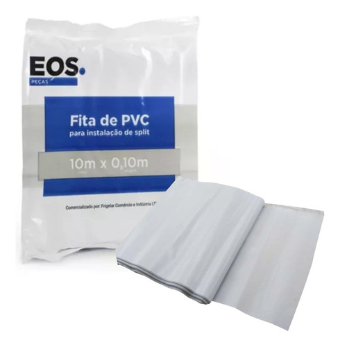 Fita Pvc Branca Isolamento Refrigeração Ar Condicionado Eos