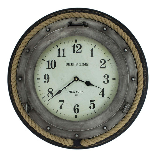 Reloj De Pared Redondo Magoos 20 - Reloj De Ojo De Buey Ship