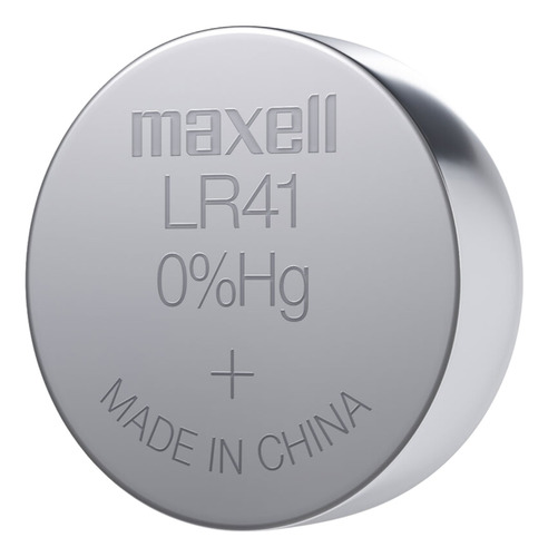 Pila Boton Maxell - Lr41 - Ag3 - 192 - V3ga Unidad