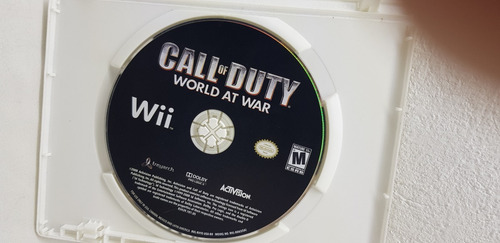 Call Of Duty World At War Nintendo Wii Dr Games (Usado)