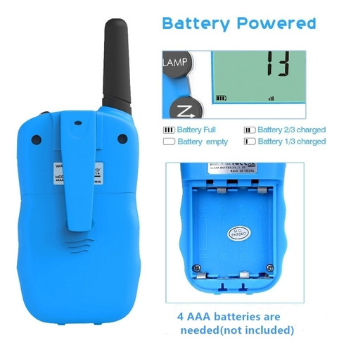 Walkie Talkie - Juguete Para Niños (1 Par)