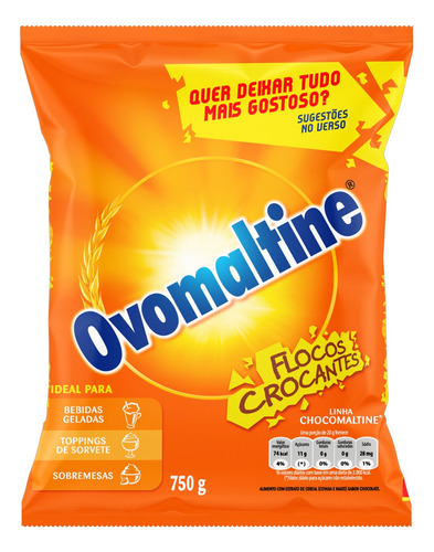 Ovomaltine Flocos Crocante 5mm 750gr