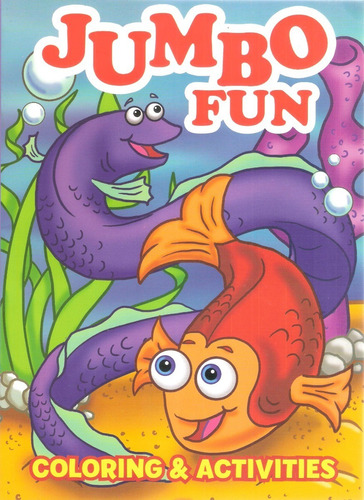 Imagen 3 de 7 de Libro Jumbo Preescolar Colorear / Iluminar Infantil Niños