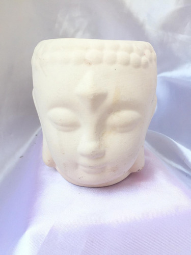 Paquete De 4 Mini Cabezas, Macetas Buda, Minimalistas