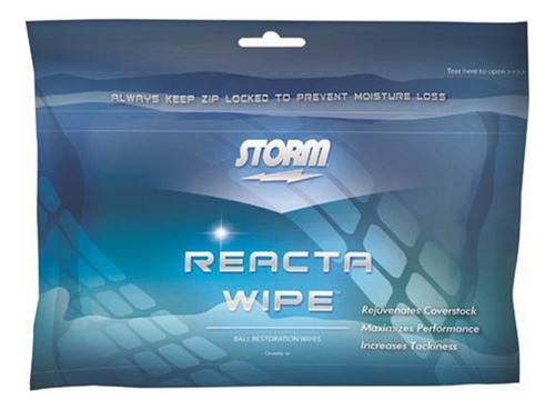 Storm Toallitas Limpiadoras De Bolas Reacta