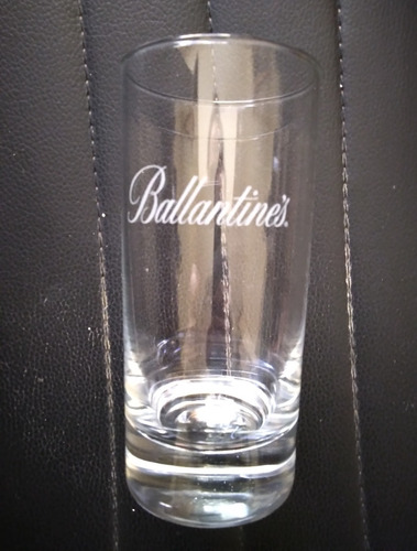 7 Vaso Whisky Ballantine's Alto 14 Cm Base Gruesa C/u