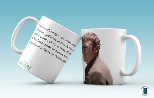 Los Simuladores Serie. Taza Diseño. Cerámica Importada