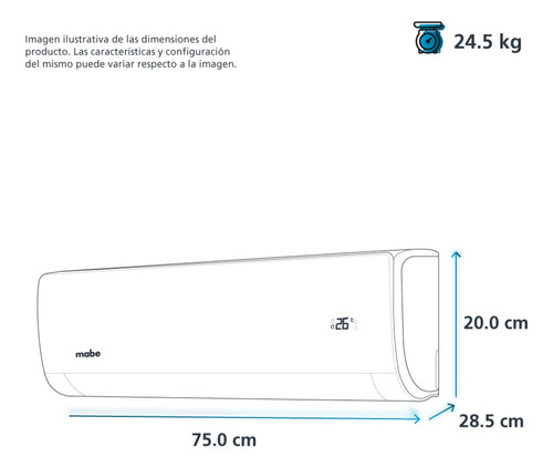 Mini Split Aire Acondicionado Frío Calor 115v 1ton