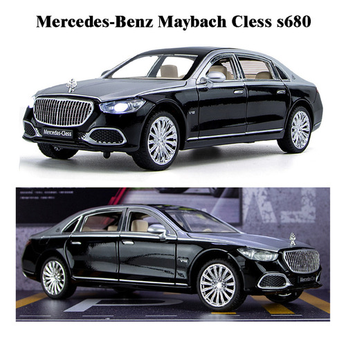 2023 Mercedes Benz Maybach S680 Miniatura Metal Coche 1/24
