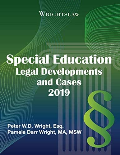 Libro:  Special Education Legal Developments And Cases 2019