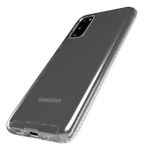 Funda De Teléfono Tech21 Pure Clear Para Galaxy S20 5g Con C